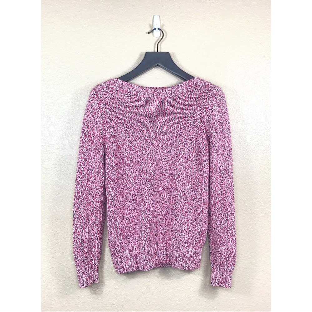 Tommy Bahama Marled Knit Boatneck Pullover Sweater Size Medium
